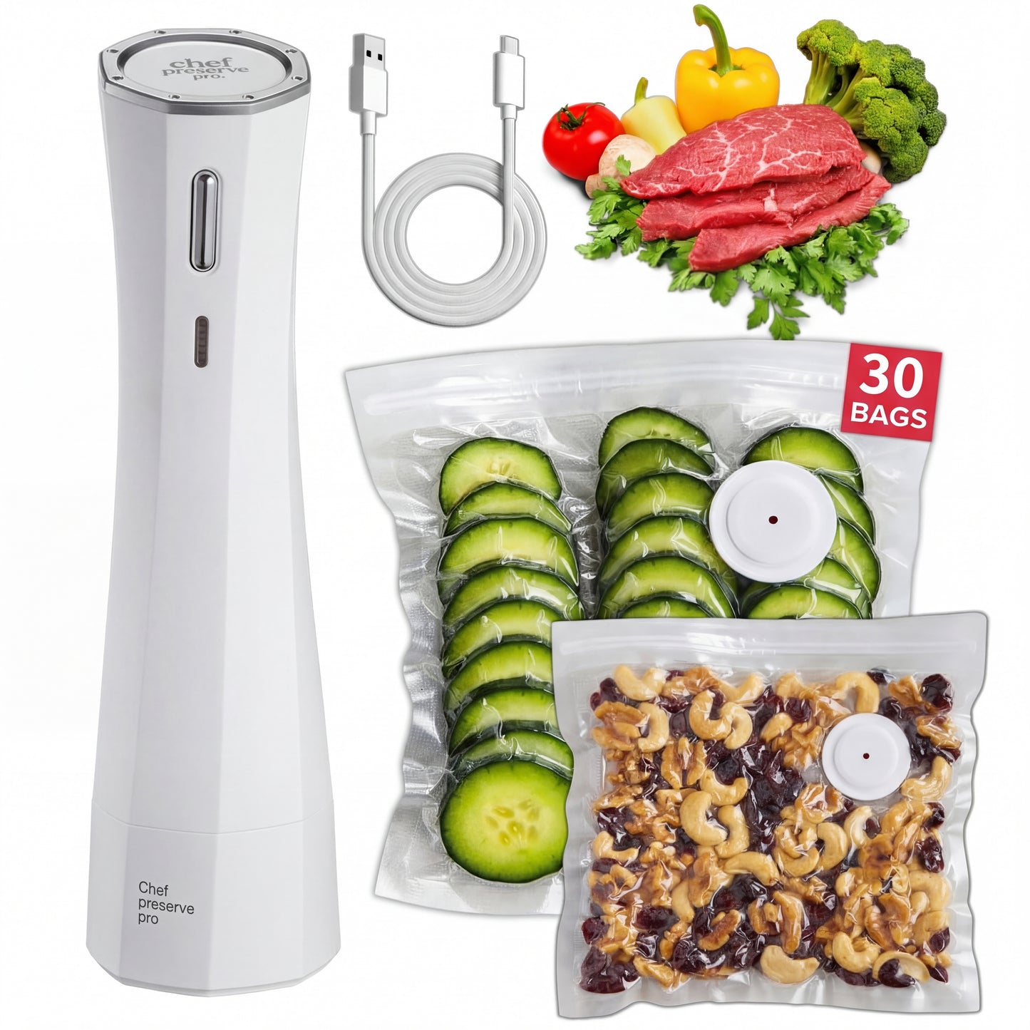 Chef Preserve Pro - Compact Vacuum Sealer